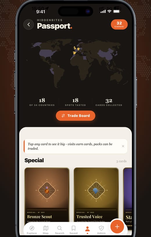 Food passport